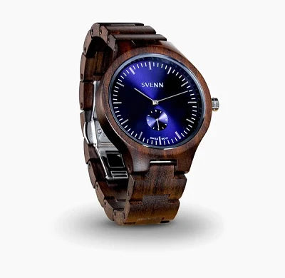 natural wood watch