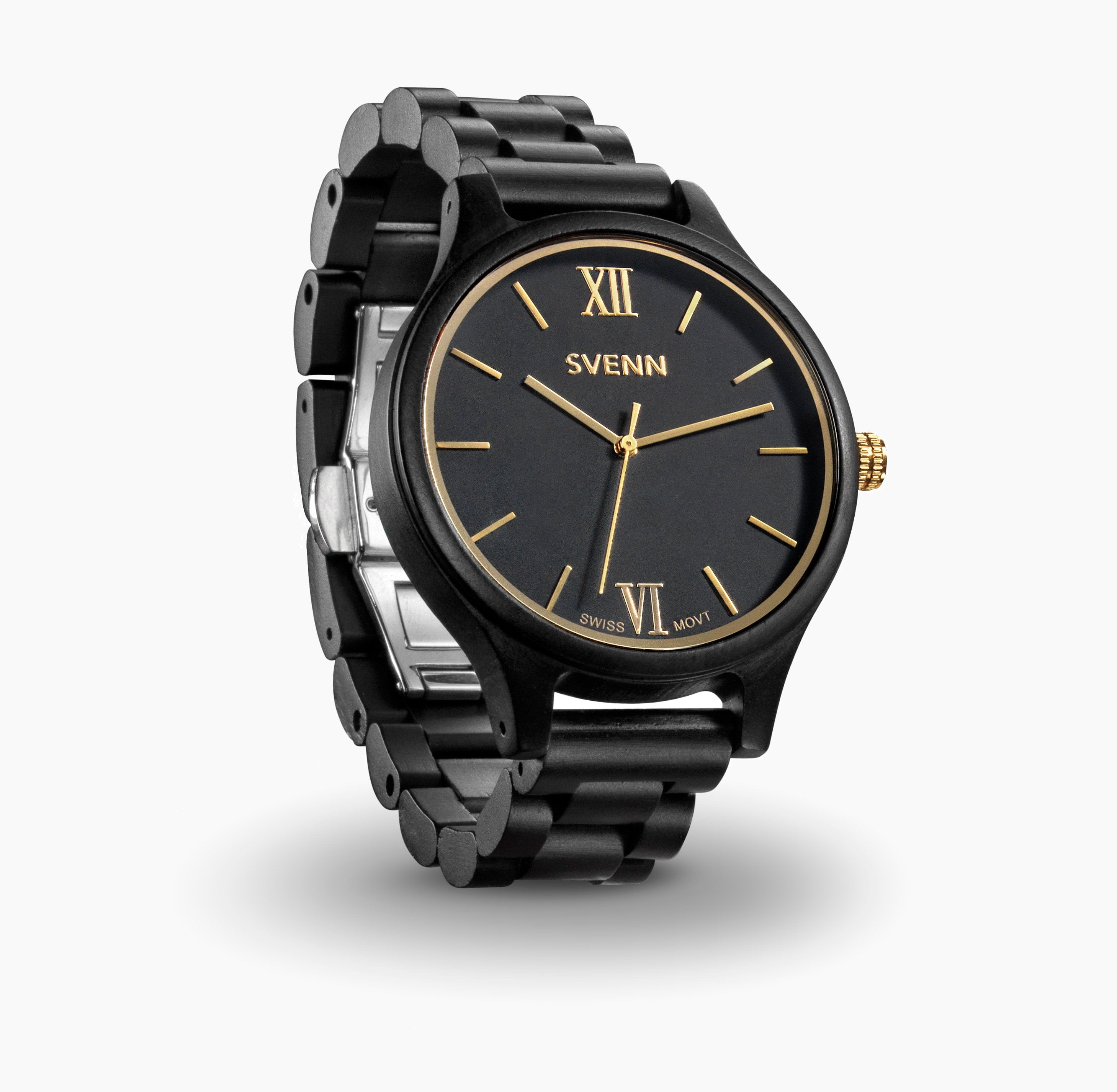 Black Wood Watch